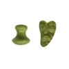 2pcs Natural Xiuyan Jade Stone Roller Gua Sha Board Set Gouache Scraper Acupuncture Spa Facial Scraping Massager Beauty Tools