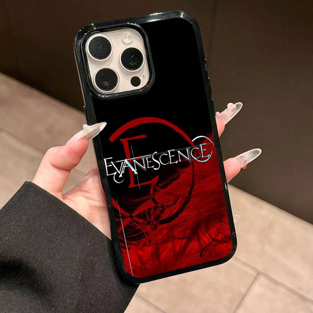 Чехол для телефона Rock Band Evanescence Беспроводная зарядка PC+TPU Для IPhone 11 12 13 14 15 16 17 Pro Max Plus Чехол