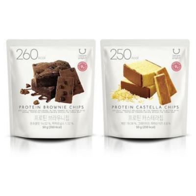 Delight project Протеиновое печенье с кусочками(Брауни / Кастелла Чип) 50г