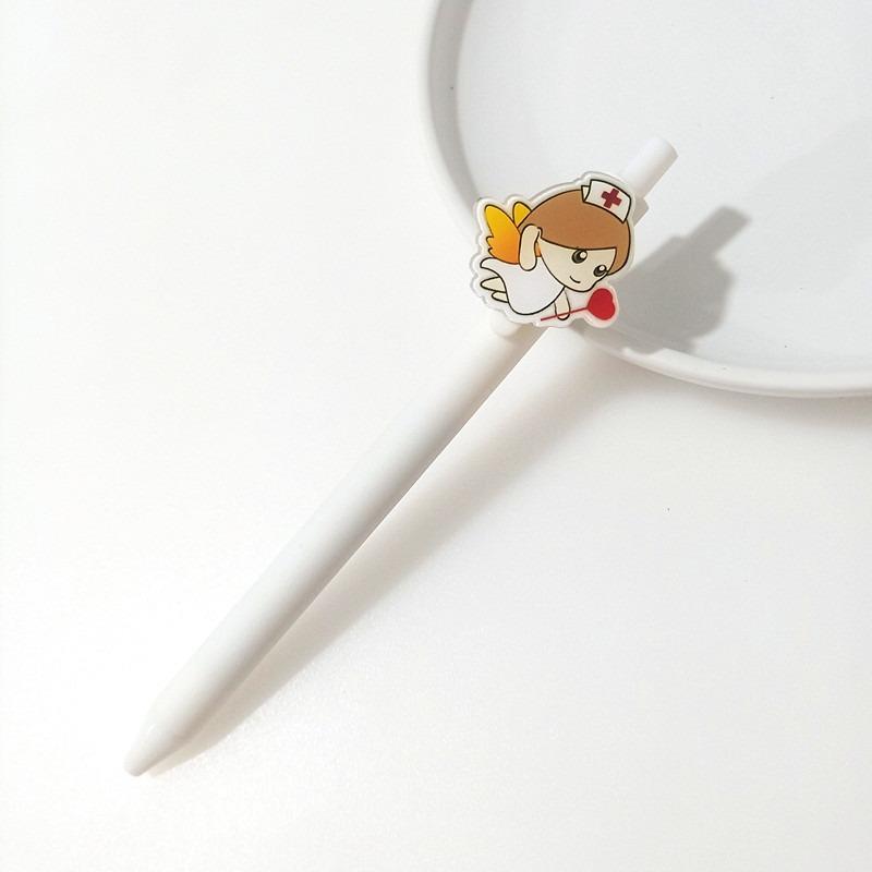 Креативная мультяшная больничная серия ярких цветов, нейтральная ручка для медсестры и доктора, 0,5 мм, гелевая ручка с черными чернилами, принадлежности для клиники