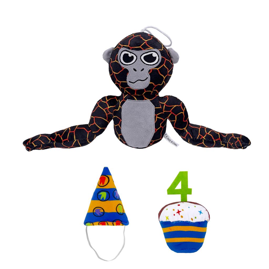 2025 Gorilla Tag Monke Плюшевая игрушка Мультяшная игра Doughboi Плюшевая игрушка Милая мягкая подушка Кукла для украшения комнаты Кавайная игрушка Детский подарок