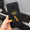 For Xiaomi Redmi 8 8a Case Redmi Note 8 8t Initial Letters Phone Case Back Cover For Redmi8A Note8 Soft Silicone TPU Bumper Etui