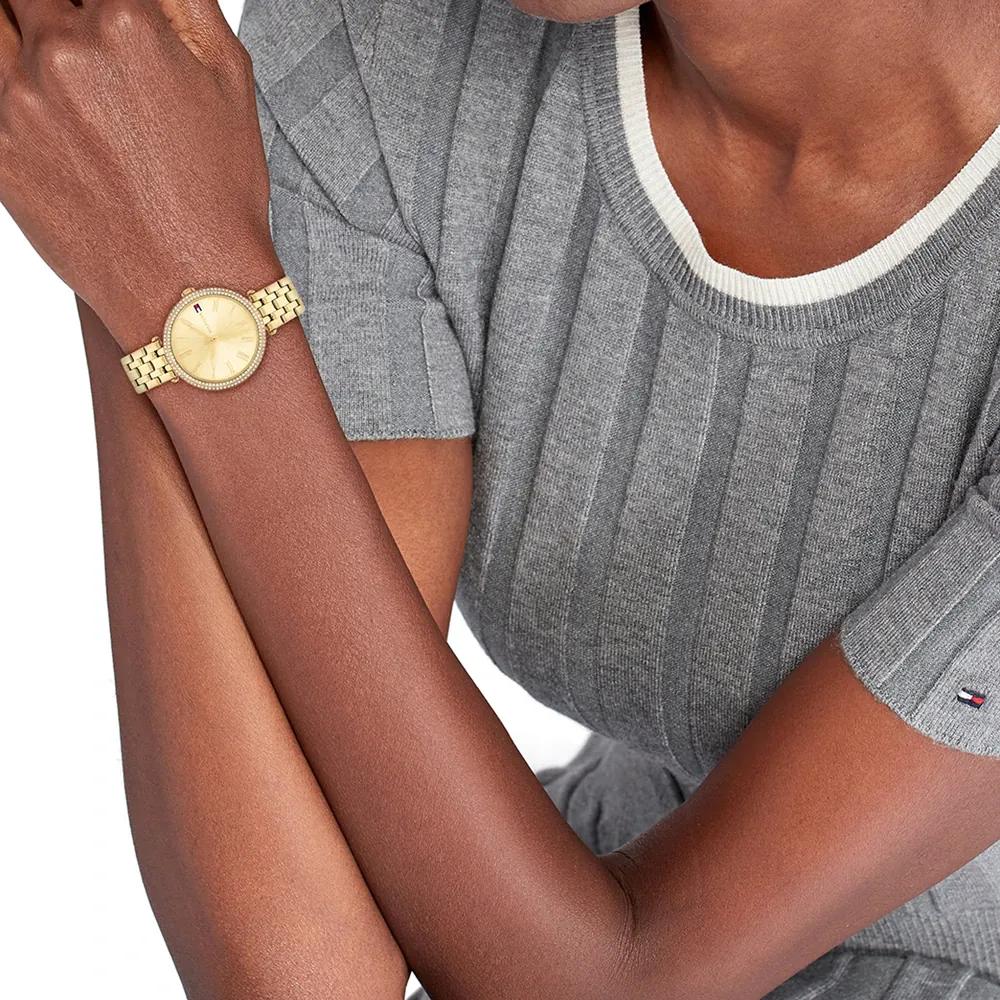 Tommy Hilfiger Женские кварцевые часы Natalie из нержавеющей стали 1782718