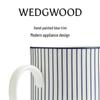Wedgwood Набор кружек из костяного фарфора с синим геометрическим рисунком