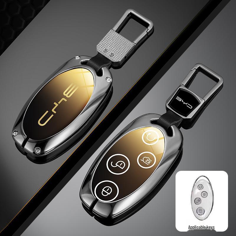 BYD Dolphin 22-24 Key Case: Compatible with Han, Song Plus, Tang DMI, Qin Pro, Yuan E2