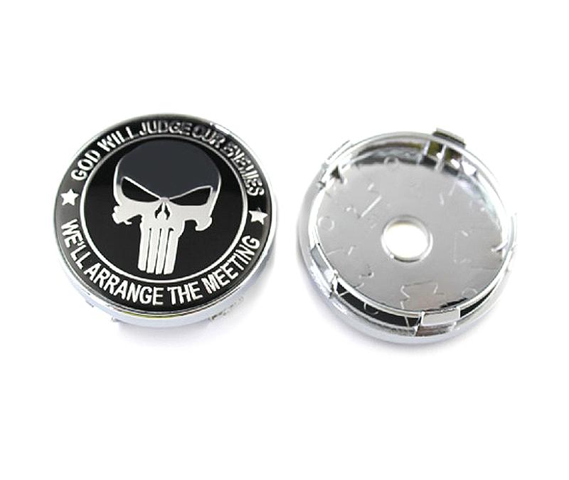 Top Quality 4pcs 60MM Car Wheel Center Hub Cap 3D Logo Emblem Badge NMFHUZREDJU Wheel Cover Rims for Skull Head Cross Bones Octopus Hydra
