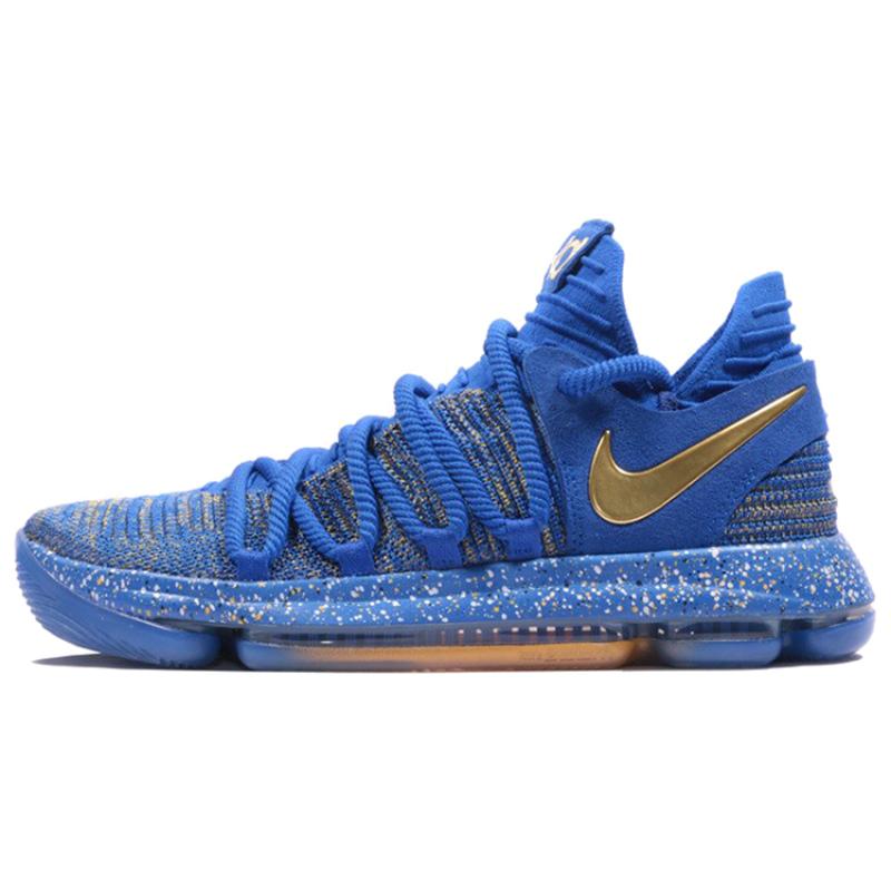 Nike Кроссовки Zoom Kd 10 Ep 'Racer Blue Metallic Gold' повседневные 897816-401
