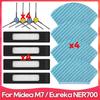 ABMH-Запасные части для робота-пылесоса Midea M7 / M7 Pro / M7 Max / Eureka NER700 Боковая щетка Тряпка для мытья пола Фильтр