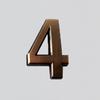 1 PC 0-9 Numeral  ABS Plastic Self-adhesive Door Plates Address Sign Room Number Digits Sticker