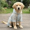 Thin Breathable Dog Sunscreen Clothes Butterfly Pattern Dog Cooling Jumpsuit  Summer Season