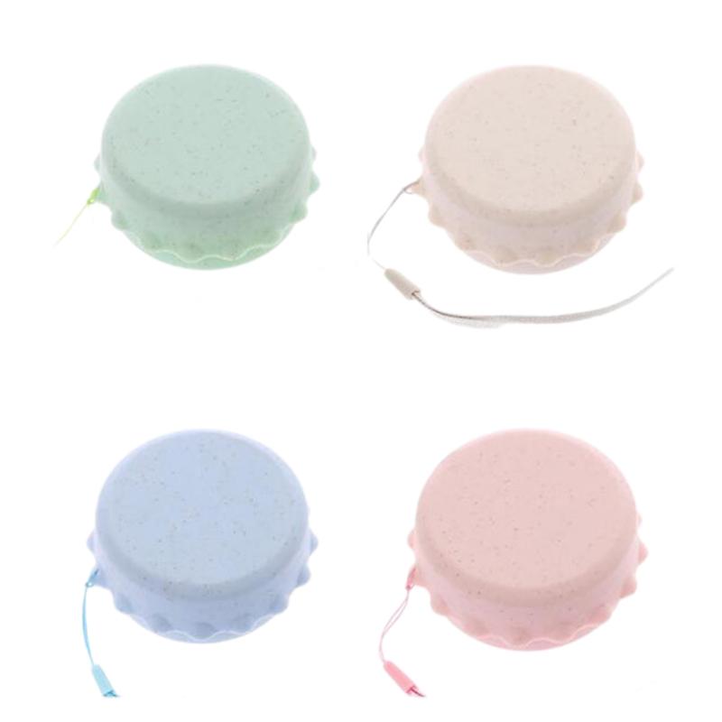1Pieces Outdoor Retractable Travel Coffee Cup Wheat Straw Made Telescopic Folding Teacups Outdoor Tableware