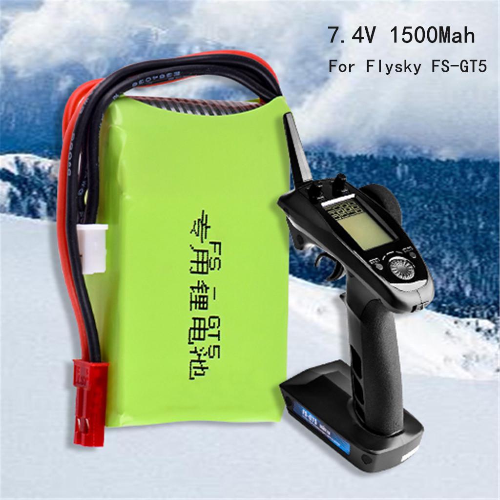 7.4v 1500mah 2S Lipo Battery запасная часть для передатчика FS-GT5 2.4G 6CH