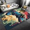 Colorful Gaming Controller Print Carpet for Living Room or Bedroom Decor Suitable for use as an anti-slip for living room bedroom sofas