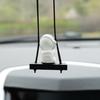 Car Swing Astronaut Hanging Decoration Resin Craft Auto Rearview Mirror Cartoon Spaceman Pendant Ornament Interior Accessories