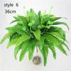 Outdoor Cloth Office Home Artificial Plant Foliage Bush Fake Leaf Green Grass