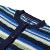 Penfield Вязаный кардиган в полоску разных цветов Синий_Fr2Kj01U