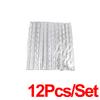 12Pcs Bicycle Spoke Reflectors Bike Reflector Tube Cycling Night Safety Reflective Bikes Wheel Rim Spoke Mount Clip Tube 80mm