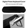 61 Key Keyboard Cover Piano Cover Digital Piano Keyboard Dustproof and Waterproof Cover Electronic