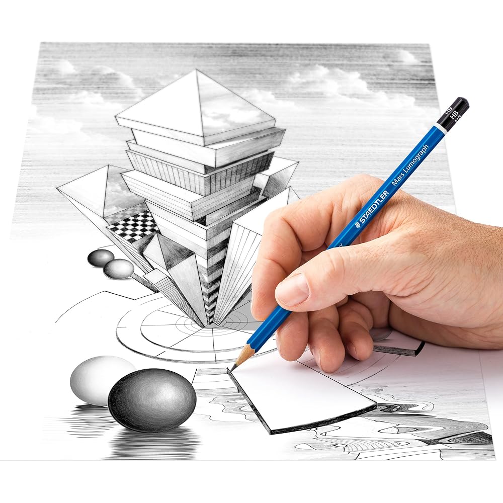 STAEDTLER (STAEDTLER) 12B Марсульмграф Пишущие Рисующие 12 Карандашей 100-12B*12