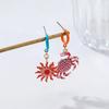 4Pcs/Set Personalized Trendy Creative Design Alloy Starfish Crab Earring For Women Party Jewelry Gift