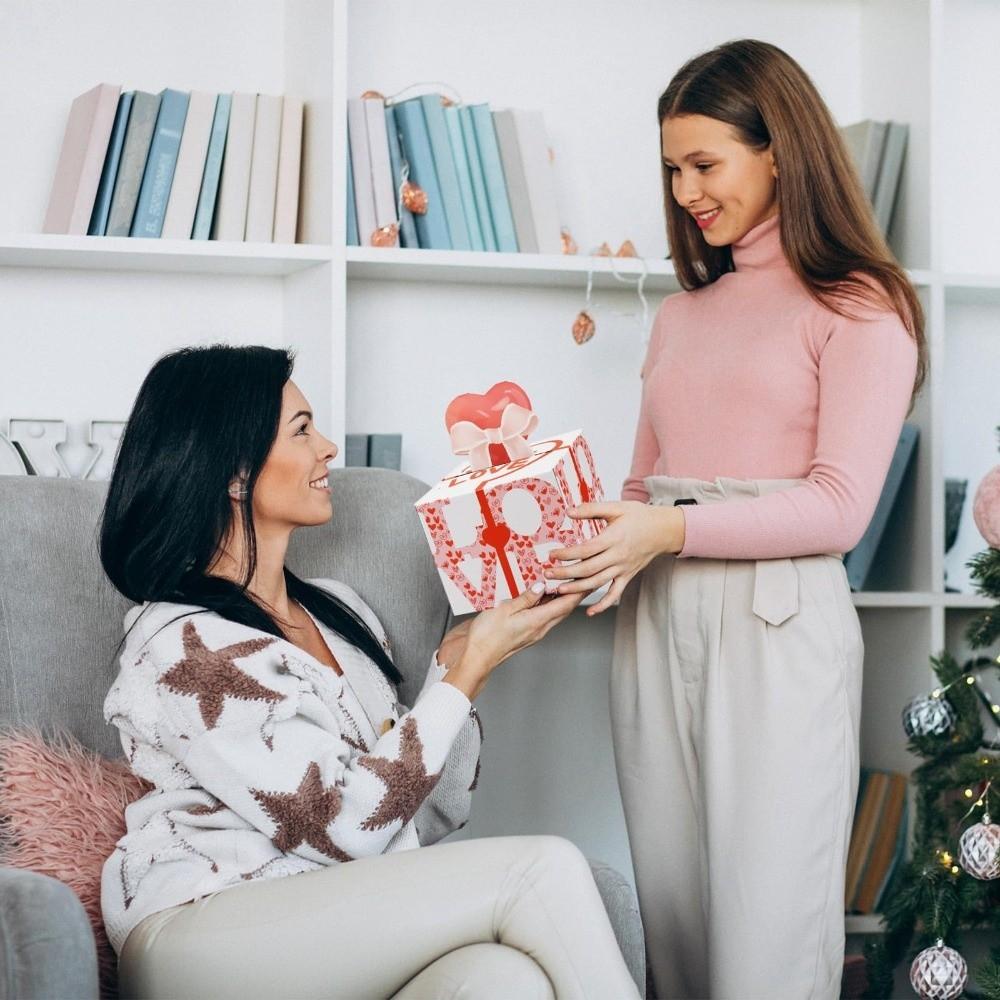 Сюрприз на День святого Валентина Денежный ящик-pull-box Бумажный DIY держатель для денег День рождения Денежный подарок Сворачивающийся банкнота Смешная вытягивающая денежная коробка