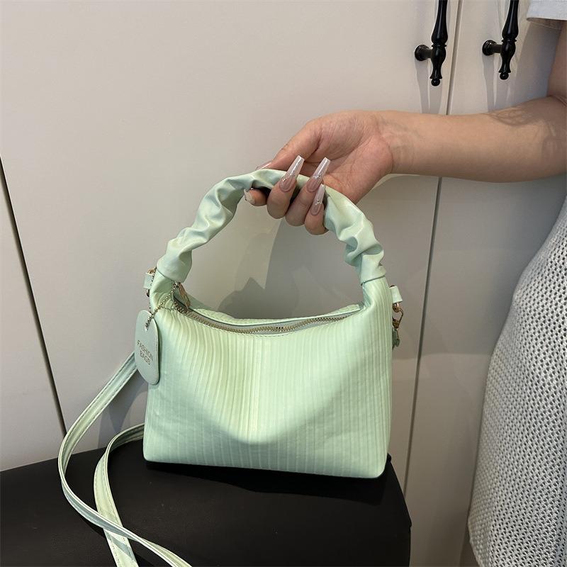 Bag Women's Bag New Simple and Fashionable Large-capacity Handbag Single Shoulder Crossbody Dumpling Bag