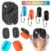 2PC Gaming Controller Mouse Mini Portable Ergonomic Mice Left+Right Controller Bracket Handle Case for Nintendo Switch 2 Joy-Con