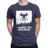 Новинка, футболка «Я хочу верить в Ктулху, Eldritch Dreamer», мужская хлопковая футболка с круглым вырезом, футболка Лавкрафта с коротким рукавом
