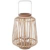 Lantern "Rattan" Woven Willow H35cm - Atmosphera Interior Designer