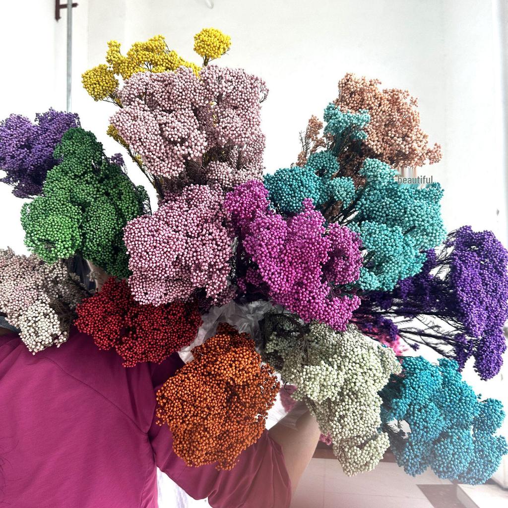 Yunnan Everlasting Bleached Rice Flower Dried Bouquet