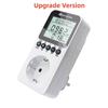 EU Plug AC Power Meter Wattmeter Watt Monitor 230V Consumption Energy KWH Socket Power Kilowatt Wattage Electricity Meter
