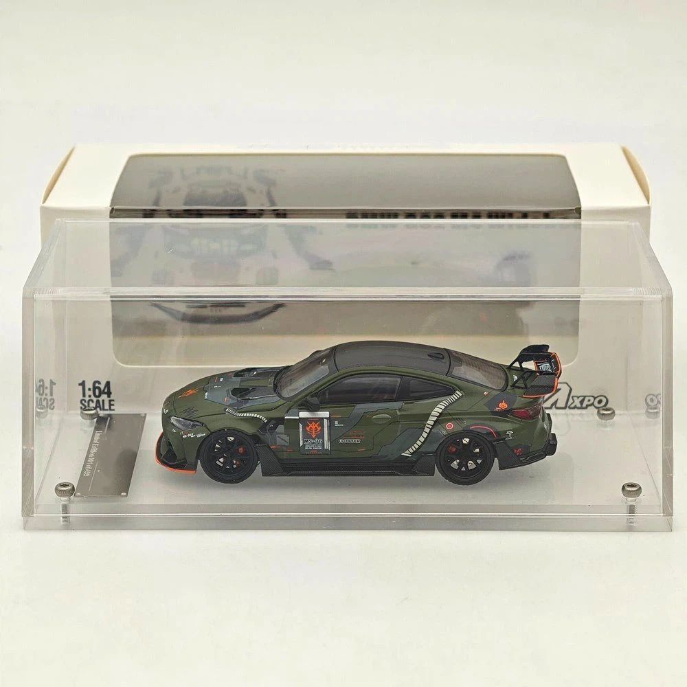 SW 1/64 for M4 G82 Full Widebody Kit Sports Diecast Model Car Miniature Limited Edition Collection Toy Vehicle Models