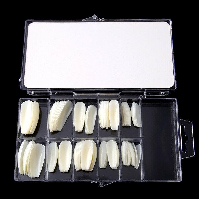 100 шт. накладные ногти балерина полное полупокрытие форма гроба инструменты для дизайна ногтей