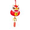 With Tassel/Bell Lion Dance Bell Decoration Plastics Car Rearview Mirror Pendant  Christmas Dolls