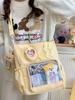 Youth Campus Fashion Crossbody Bag With Multiple Shoulder Straps For Casual Outings