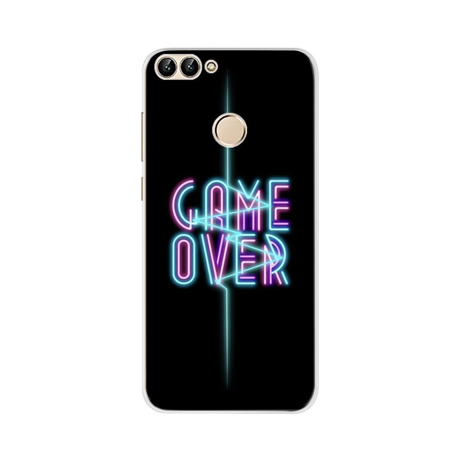 For Huawei P Smart 5.65inch Case Cute TPU Soft Silicone Back Cover Phone Case For Huawei P Smart 2018 FIG-LX1 PSmart Case