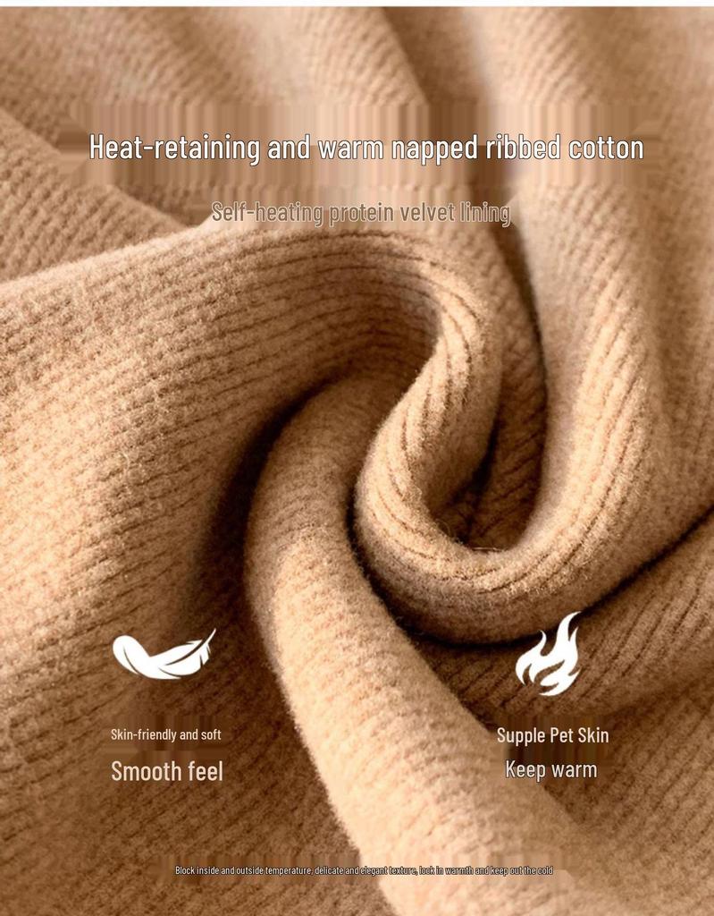 Женская футболка с V-образным вырезом, кружевной отделкой, облегающего кроя, с длинными рукавами и начесом (Коллекция Ранней Осени 2025)