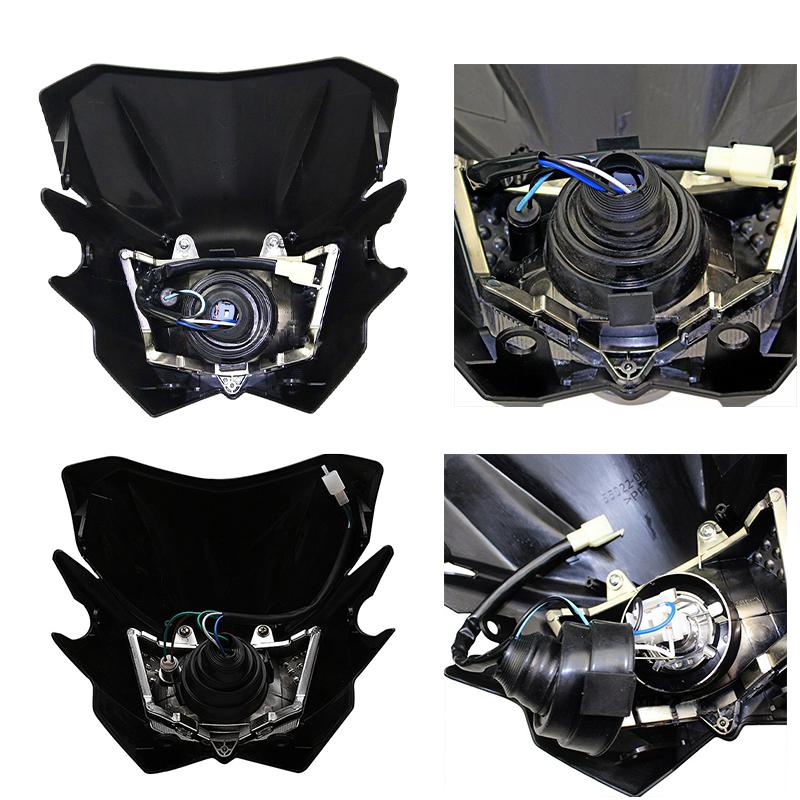 Универсальный мотоциклетный обтекатель фар дальнего/ближнего света Street Fighter Dirtbike