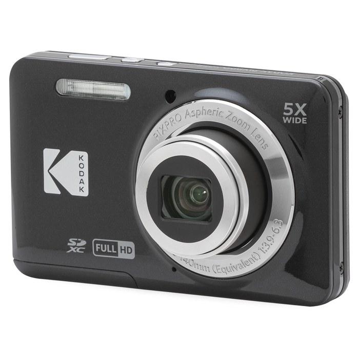 Цифровая камера KODAK PIXPRO Zoom FZ55-BK, 16 МП, 5-кратный оптический зум, широкоугольный объектив 28 мм, ЖК-экран 2,7" (черный)