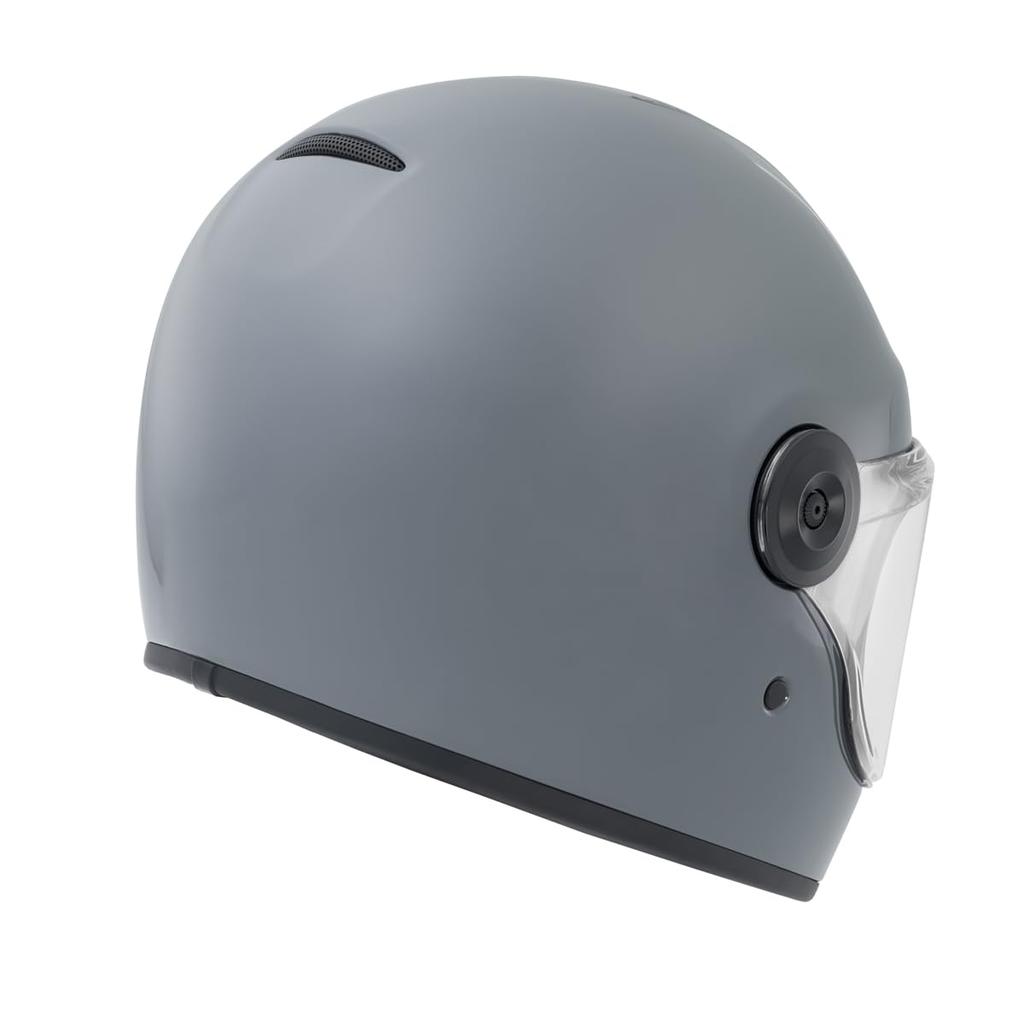 KOMINE Neo Retro Full Face Motorcycle Basalt Grey L HK-190 Helmet,