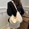Simple Large Capacity Fashionable Solid Color Spring Fashion New Simple Slant Strap Tote Women's Bag