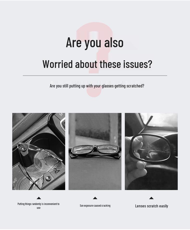 Lynk & Co 01-08 Magnetic Glasses Case Sun Visor Storage Clip