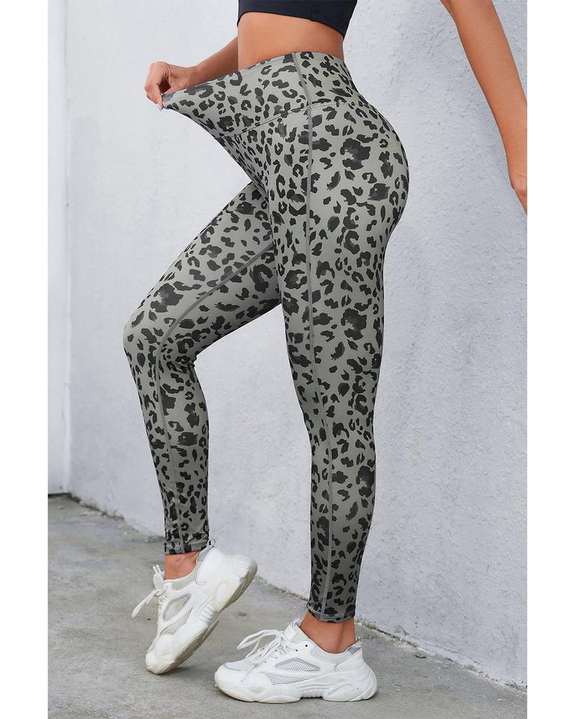Azura Exchange Leopard Print Active Leggings