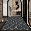 Simple Style Large Living Room Carpet Retro Striped Decoration Home Washable Rug Lounge Office Coffee Tables Flannel Floor Mats