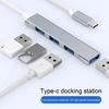 Compact USB Splitter Hub Efficient Multi-function Expand Equipment