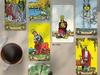 Набор карт Таро Kancharo из 78 карт [OMC Tarot] Включает японские инструкции к картам Таро и мешочек (аутентичный)