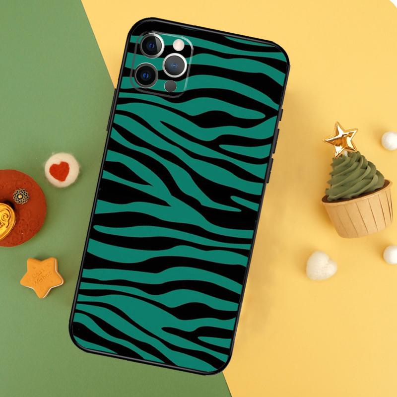 Zebra Stripe Print Phone Case For iPhone 17 16 14 13 12 11 15 Pro Max 12 13 Mini 16E 17 Air Shockproof Cover