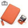 Rfid Card Holder 100% Genuine Leather Business Card Wallet Organ Card Bag Female Bag Japanese