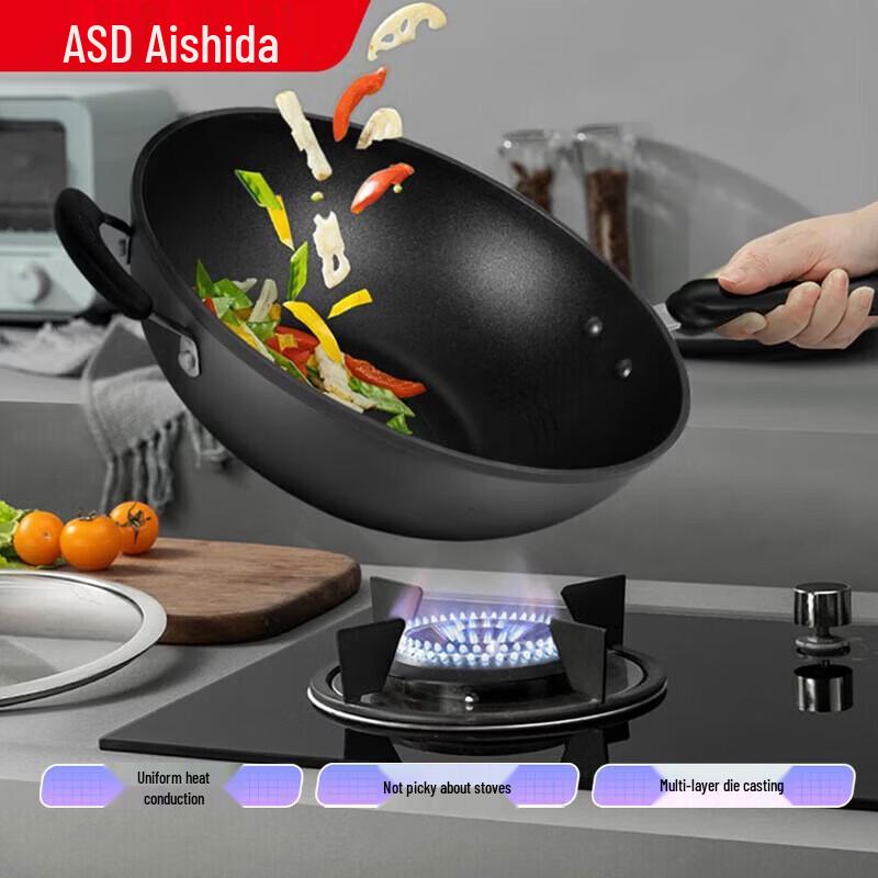 ASD Multi-Layer Non-Stick Wok