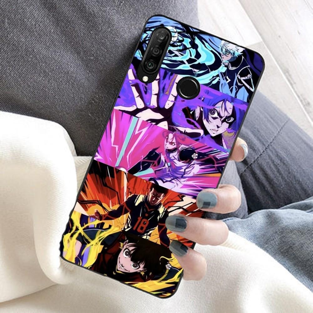 Чехол для телефона с синим замком в стиле аниме для Huawei Honor 10 lite 9 20 7A pro 9X pro 30 pro 50 pro 60 pro 70 pro plus